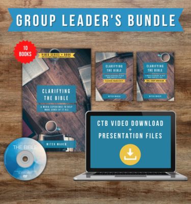 Group Leader's Bundle: 10 Books, Video Download, Teaching Manuscript, Teaching Slides, Small Group Curriculum, DVD