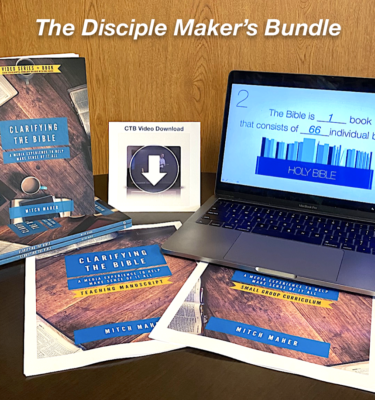 Disciple Maker's Bundle: 3 Books, Video Download, Teaching Manuscript, Teaching Slides, Small Group Curriculum